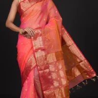 Pure Chanderi Silk Saree Handlooem Saree