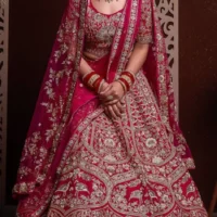 Bridal Magnolia Lehenga set