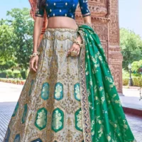 Banarasi Silk Lehenga Indian Weddings