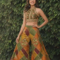 Deepvastar Indian Bridal Mehndi Outfit